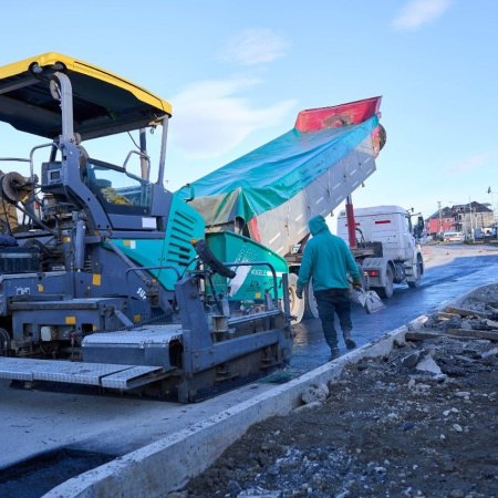 El Municipio avanza con las obras de ampliación de la avenida Perito Moreno