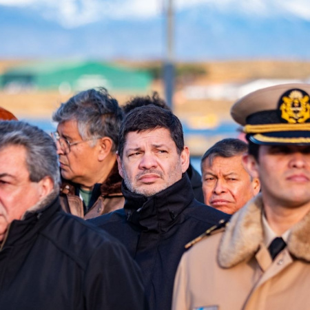 Funcionarios municipales participaron del acto por el 44° aniversario de la actuación en Malvinas de la Prefectura Naval Argentina
