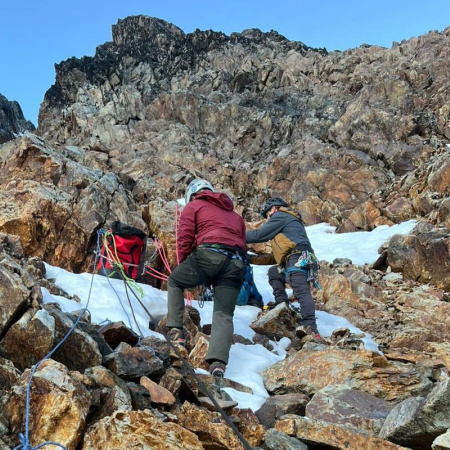 La asistencia sanitaria en terreno fue clave en el rescate de una mujer accidentada en el Cerro Bonete