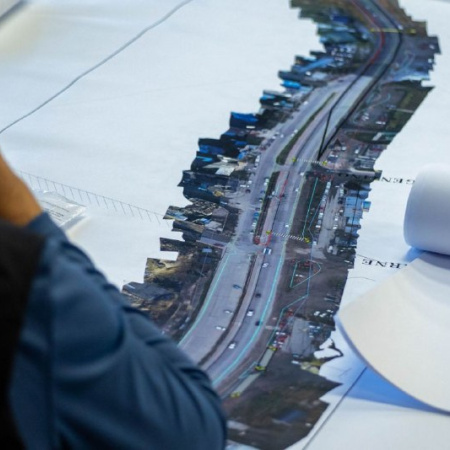 Ushuaia: Abordaron el avance de la obra del Paseo Costero