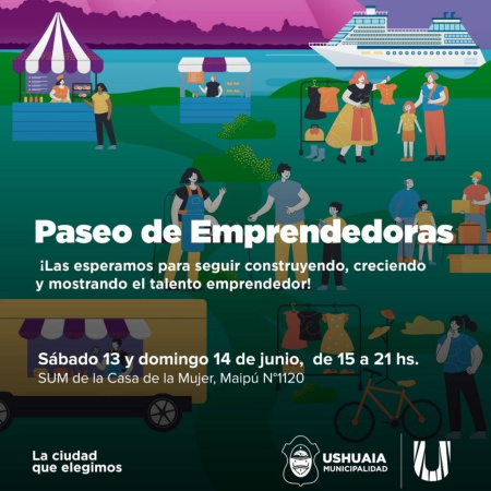 El Municipio realizará una nueva edición del Paseo de Emprendedoras