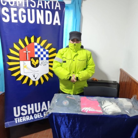 Allanamientos por hurto en Ushuaia: dos jóvenes fueron notificados