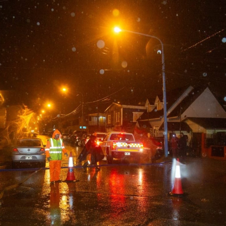 La Municipalidad asistió a más de 25 familias afectadas por las intensas lluvias