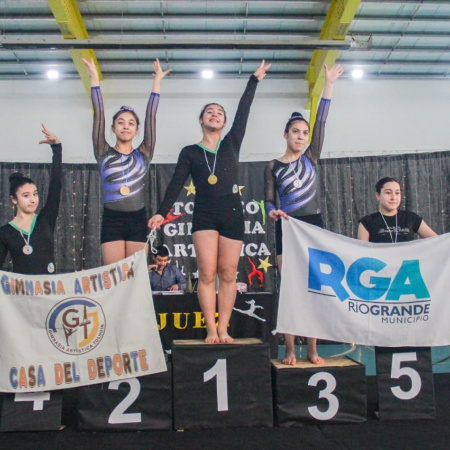 Más de 100 gimnastas participaron del 2° Torneo Provincial de Gimnasia Artistica