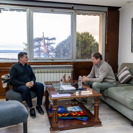 Melella recibió al nuevo Director Ejecutivo del PAMI Tierra del Fuego