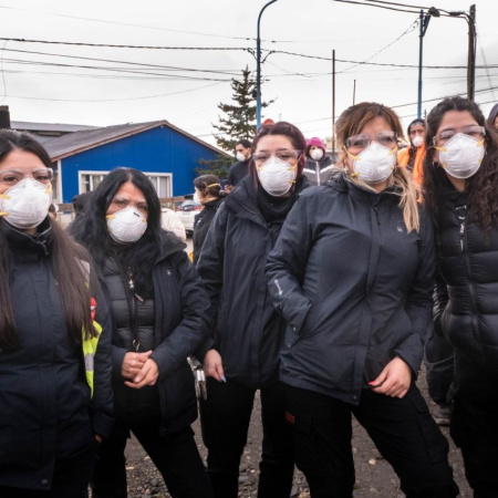 Personal municipal se capacitó en seguridad, higíene, evacuación y uso de matafuegos