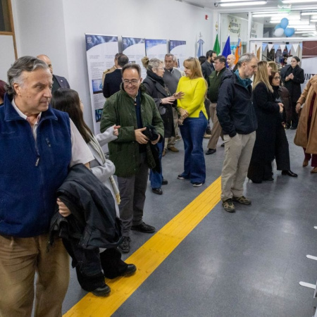 El Municipio participó de la apertura de la muestra "Meteo Made In Italy" en la UNTDF