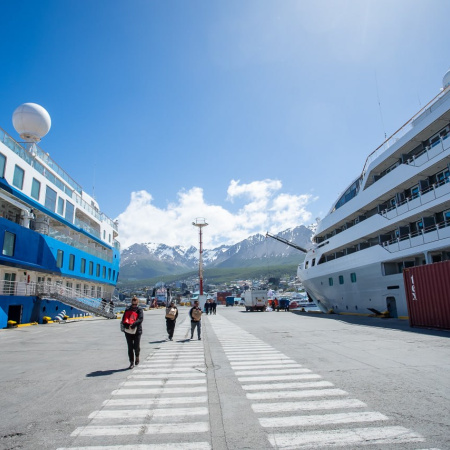 La ANPYN modernizará el sistema de monitoreo de seguridad del Puerto de Ushuaia