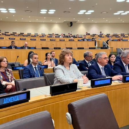 Urquiza participó en Nueva York del Comité de Descolonización de la ONU 