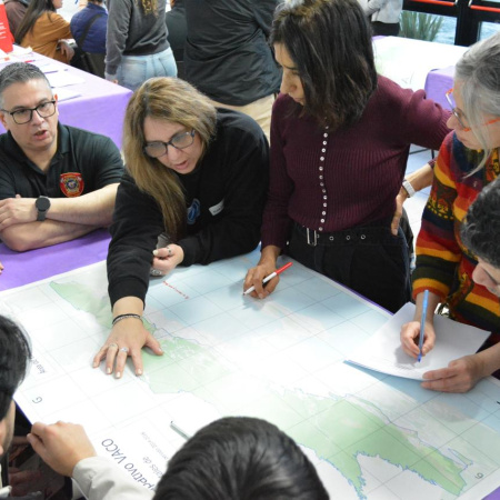 Avanza la construcción del mapa de riesgos de incendios forestales para la cuenca alta de Ushuaia