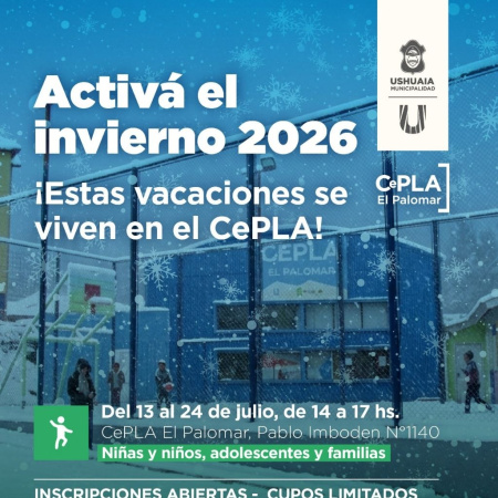 La Municipalidad invita a participar de "Activá Invierno 2026"