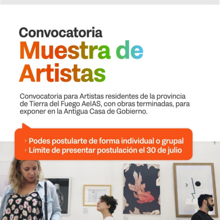 El Museo del Fin del Mundo convoca a artistas fueguinos a participar de la "Muestra de Artistas"