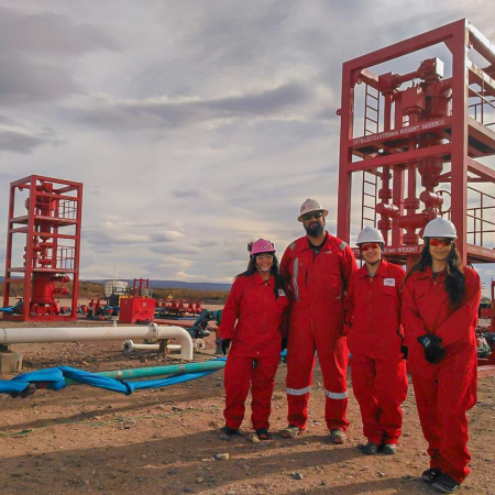 Hidrocarburos: Gabriela Castillo viajó a Neuquén para recorrer instalaciones petroleras