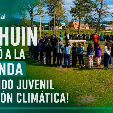 Tolhuin fue seleccionada por tercera vez para el Fondo Juvenil de Acción Climática