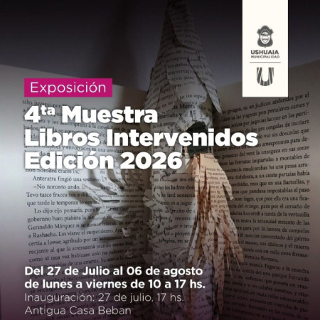 Hasta el 6 de agosto se realizará la muestra de libros intervenidos