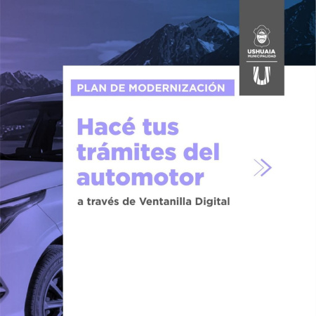 El plan de modernización sigue avanzando: La Municipalidad suma trámites del automotor a la ventanilla digital