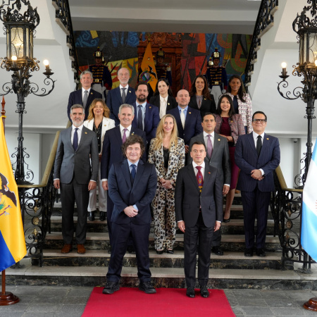 Javier Milei y Daniel Noboa firmaron acuerdos estratégicos en Ecuador