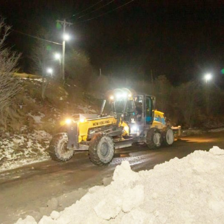 Continúan las tareas de rotulado y mantenimiento en avenida Héroes de Malvinas