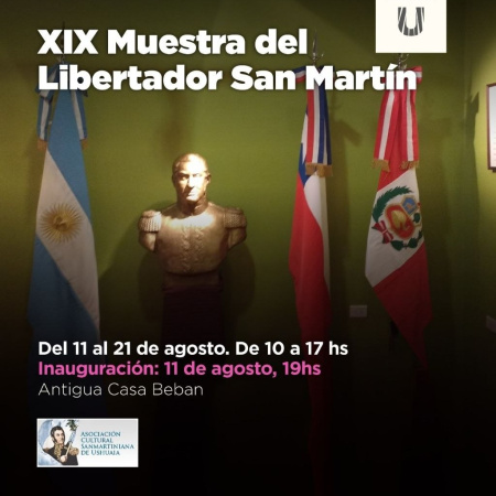 La Municipalidad acompañará la XIX muestra del Libertador San Martín