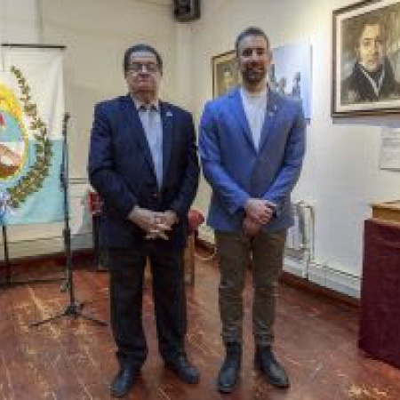 La Legislatura acompañó la apertura de la tradicional exposición sanmartiniana en Casa Beban