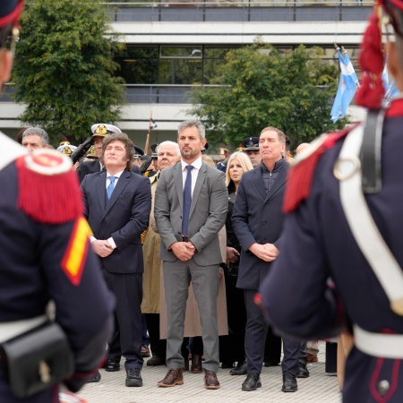 Milei reivindicó la gesta de San Martín y convocó a dar la «batalla cultural» por la libertad