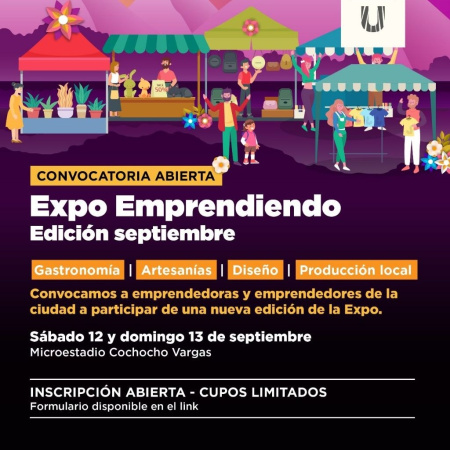 El Municipio abre la convocatoria para una nueva edición de la Expo Emprendiendo