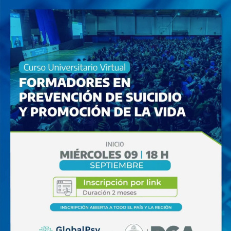 Lanzan curso universitario para formadores en prevención de suicidio