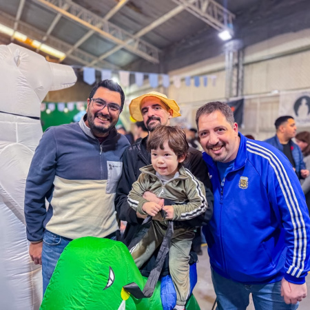 El concejal Nicolás Pelloli llevó adelante el Día de las Infancias