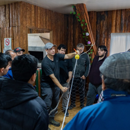 Pescadores artesanales participaron del curso de buenas prácticas operativas