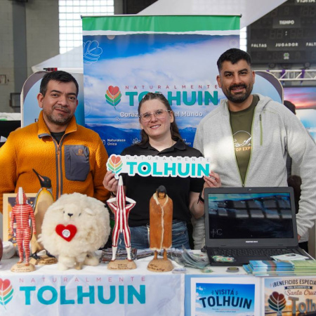 Tolhuin fortaleció su promoción turística en la Expo de Río Gallegos