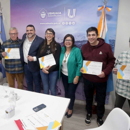 Vuoto recibió a los pilotos ushuaienses que participaron del Gran Premio de la Hermandad