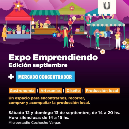 Se viene una nueva edición de Expo Emprendiendo + Mercado Concentrador