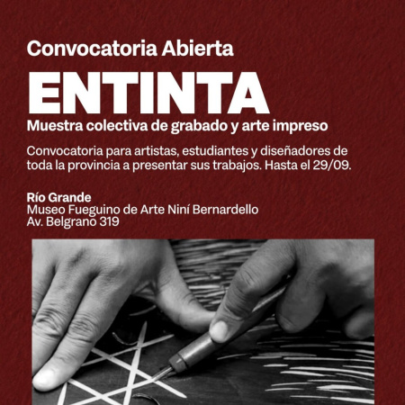 Se abre la convocatoria para "Entinta", la muestra colectiva de grabado y arte impreso
