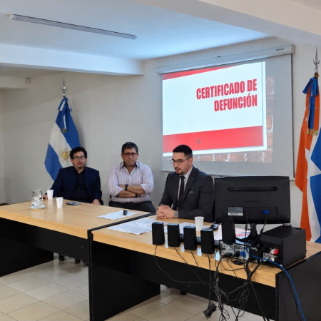 Actuación ante fallecimientos: se realizó la jornada sobre certificación de defunción
