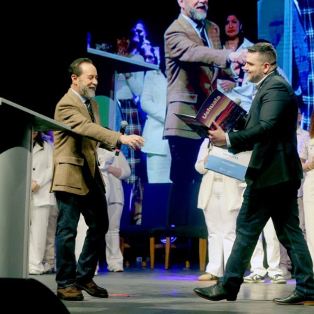Vuoto acomapañó el encuentro de la iglesia Avivamiento Ushuaia en el Cochocho Vargas