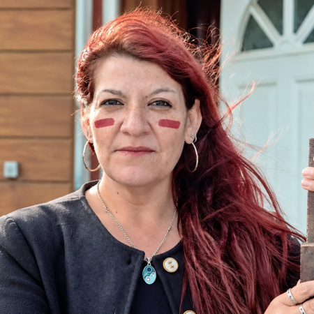 “Estamos acá”: Vanina Ojeda reivindica la presencia viva del pueblo Selk’nam en Tierra del Fuego