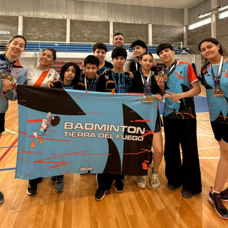 Destacada participación fueguina en el Torneo Regional de Bádminton