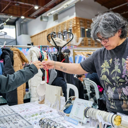 La Expo Emprendiendo y el Mercado Concentrador convocaron a cientos de vecinos de la ciudad