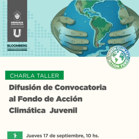 El Municipio brindará una charla informativa para jóvenes sobre el fondo de acción climática juvenil