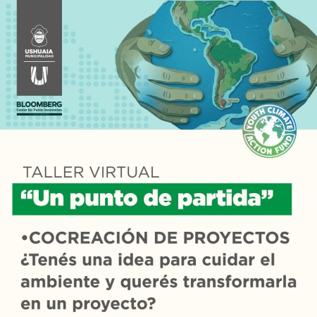 Ushuaia ofrece un taller virtual para la elaboración de proyectos de acción climática