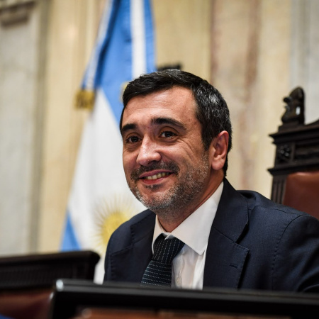 Coto destacó los valores y las convicciones del almirante Guillermo Brown