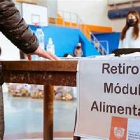 Cronograma de entrega de módulos alimentarios