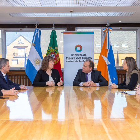 Tierra del Fuego fortalece el vínculo institucional y estratégico con la República de Portugal