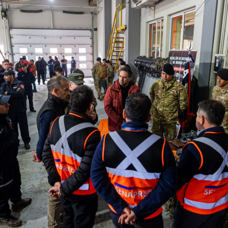 Tierra del Fuego y SENAPRED fortalecen el trabajo conjunto en gestión de riesgo