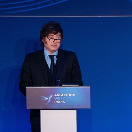 Milei en Francia: "El orden macroeconómico y la libertad es lo que nos permite dar vuelta la historia"