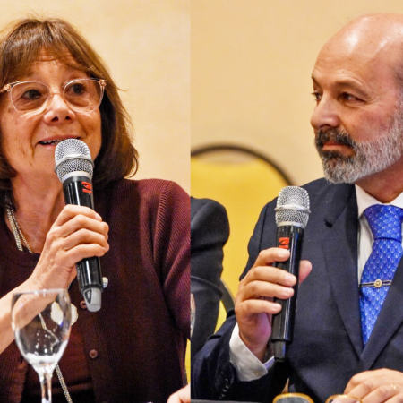 Battaini y Muchnik participaron de la reunión de la Junta Directiva de JUFEJUS