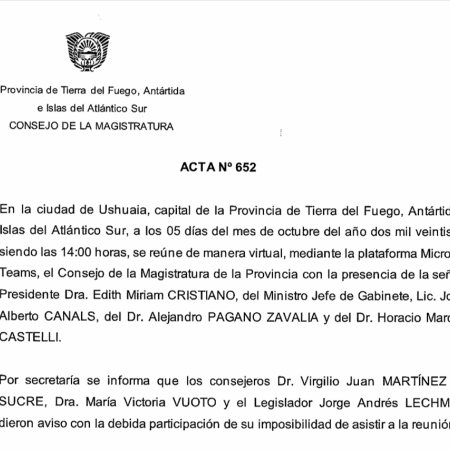 El Consejo de la Magistratura admitió a postulantes y definió las fechas de examen