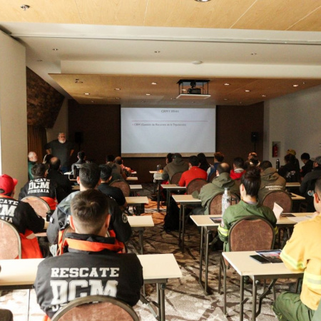 Defensa Civil dijo presente en el Encuentro de Seguridad de Operaciones Helitransportadas