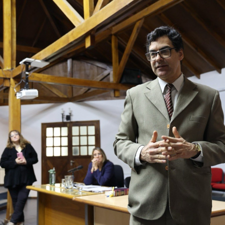 Estudiantes del Colegio Don Bosco conocieron cómo se desarrolla un juicio oral