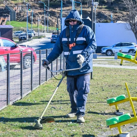 El Municipio pone en valor la ciudad con trabajos de mantenimiento